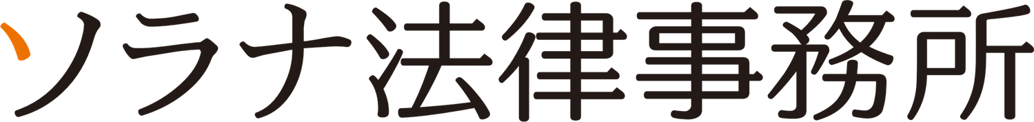 ソラナ法律事務所